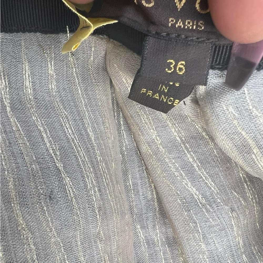 Louis Vuitton Blue & Beige preowned Skirt Suit - size 34 & 36 (us 2to4) - Picture 7 of 15